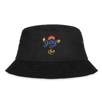 Gay arc en ciel - Bob - noir - Devant - Lela (165cm)