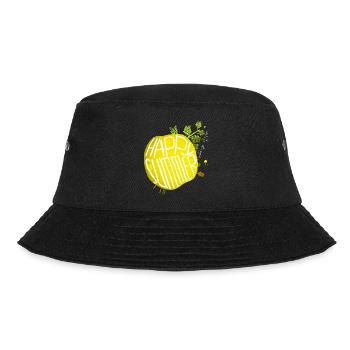 Sommer - Bucket Hat - Schwarz - Vorne - Lela (165cm)