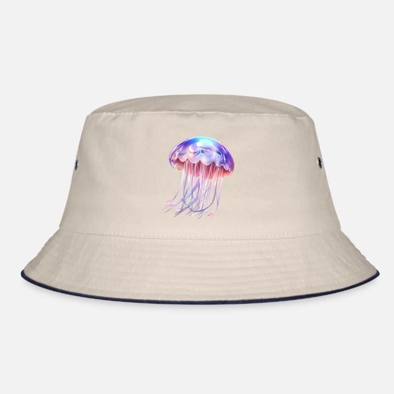 Shiny jellyfish Bucket Hat