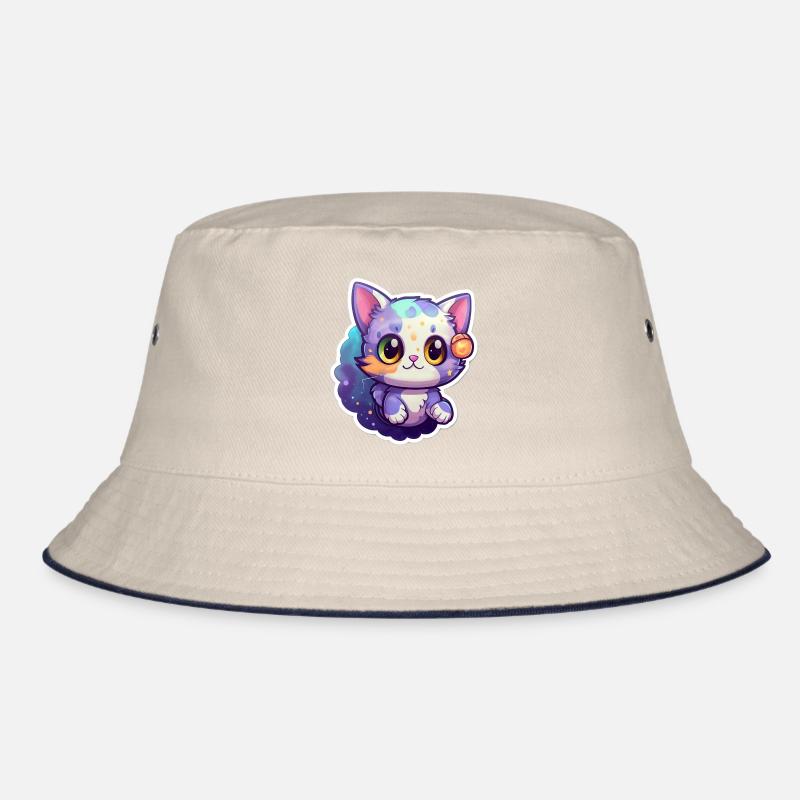 A cute space kitty Bucket Hat