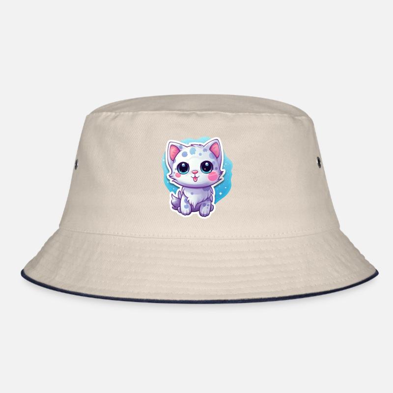"Space Kitty: Floatastic & Adorable!" Bucket Hat