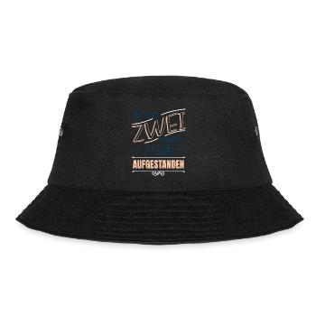 kaffeesatz lustiger spruch müdigkeit arabica zitat - Bucket Hat - Schwarz - Vorne - Lela (165cm)
