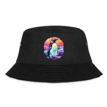 Penguin - Bucket Hat - black - Front - Lela (165cm)