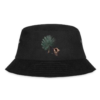 Palme - Bucket Hat - Schwarz - Vorne - Lela (165cm)