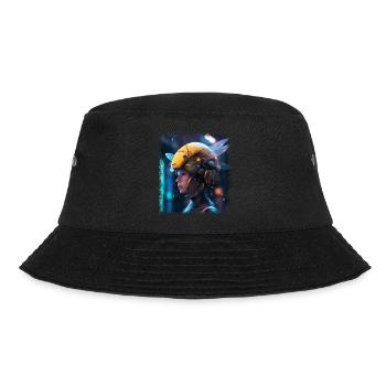 Bee Honey Animal Lover Bee Happy Baby Shower Party - Bucket Hat - black - Front - Lela (165cm)