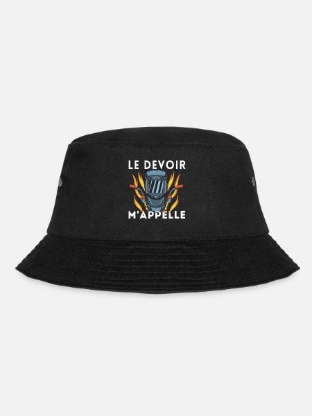 Le devoir m' appelle humour soudeur cadeau soudure - Bob - noir