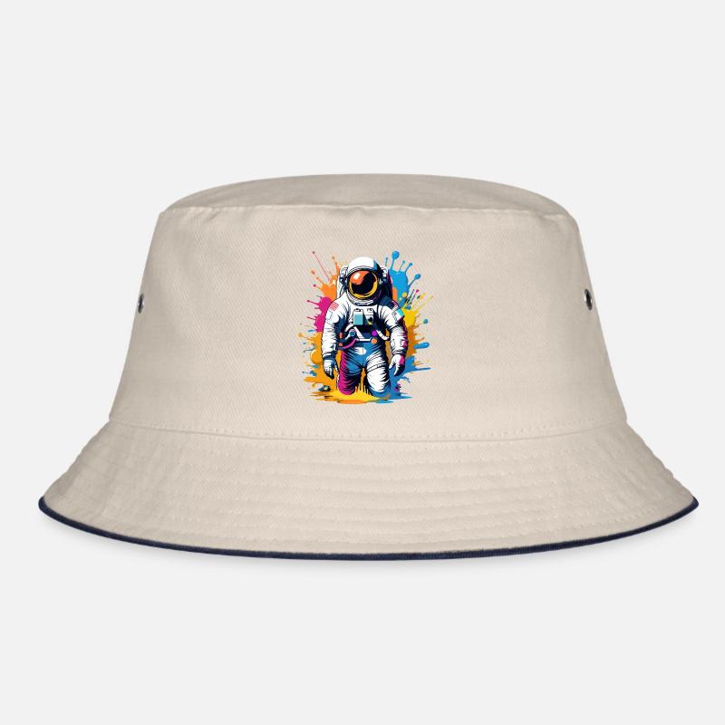 Farbenfroher Astronaut Bucket Hat