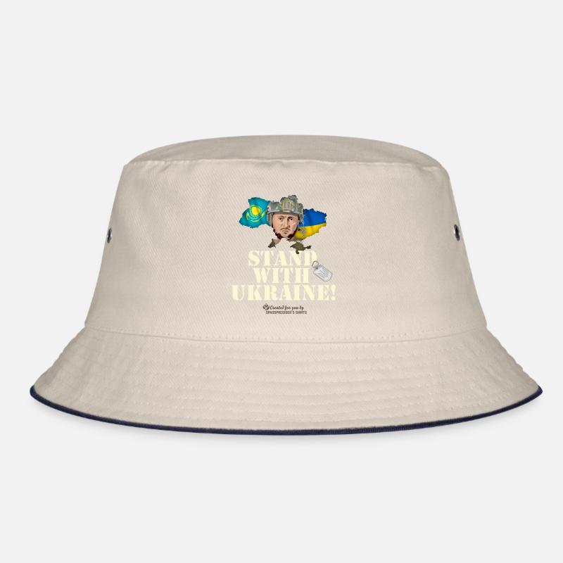 Kasachstan Ukraine Bucket Hat