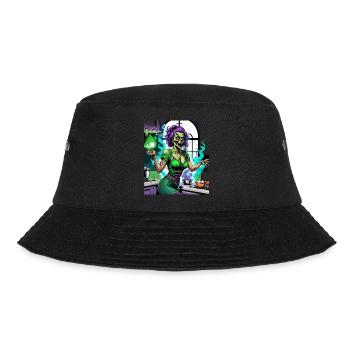 Zombie In the Kitchen - Bucket Hat - black - Front - Lela (165cm)