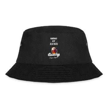 Bière Mon duo parfait depuis et jeux vidéo - Bob - noir - Devant - Lela (165cm)