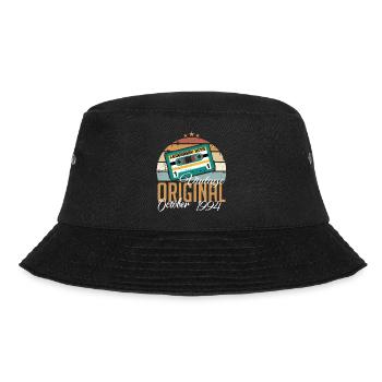 October 1994 Birthday Present 1994 October - Bucket Hat - black - Front - Lela (165cm)