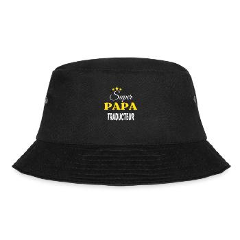 Super Papa TRADUCTEUR ANNIVERSAIRE - Bob - noir - Devant - Lela (165cm)