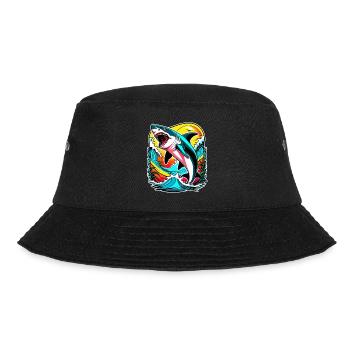 Hai - Bucket Hat - Schwarz - Vorne - Lela (165cm)