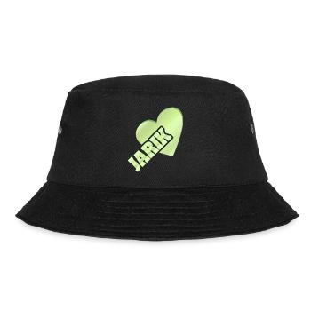 Geschenk für Jarik - Bucket Hat - Schwarz - Vorne - Lela (165cm)