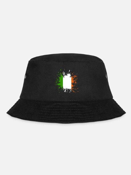 Ireland Irland - Bucket Hat - Schwarz