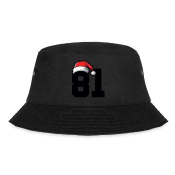 81 Number Christmas - Bucket Hat - black - Front - Lela (165cm)
