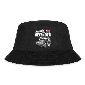 Landy Defender - Bucket Hat - Schwarz - Vorne - Lela (165cm)