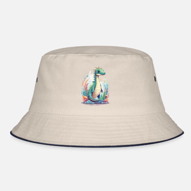 Conception de dessin animé de dinosaure sous-marin mignon Bob