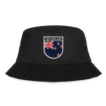 Neuseeland Aotearoa Kiwi 14 - Bucket Hat - Schwarz - Vorne - Lela (165cm)