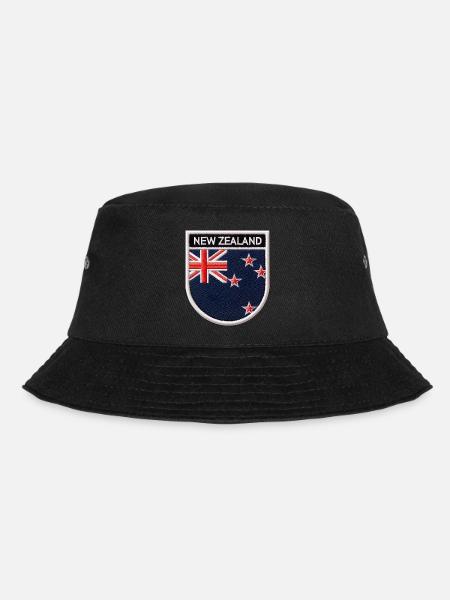Neuseeland Aotearoa Kiwi 14 - Bucket Hat - Schwarz