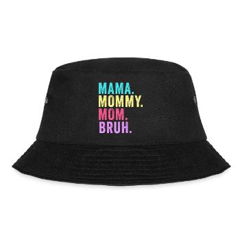 Maman Maman Maman Bruh - Bob - noir - Devant - Lela (165cm)