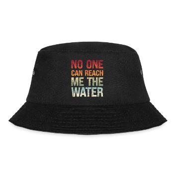 Denglisch Niemand Kann Mir Das Wasser Reichen - Bucket Hat - Schwarz - Vorne - Lela (165cm)