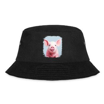 drôle citation arrière-cour griller citation humour porc - Bob - noir - Devant - Lela (165cm)