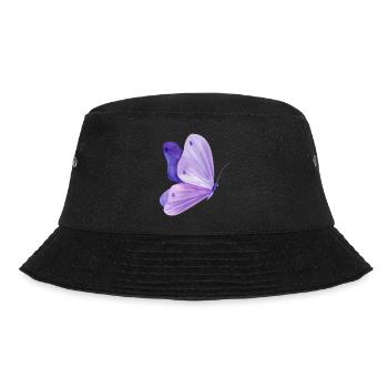 Butterfly - Bucket Hat - black - Front - Lela (165cm)
