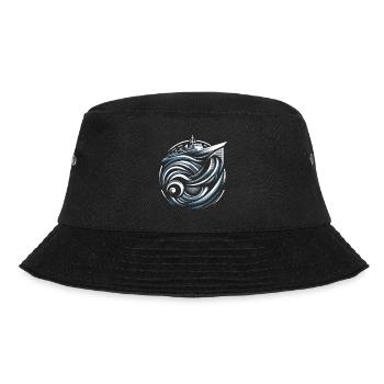 Marine-Whirlpool - Bucket Hat - Schwarz - Vorne - Lela (165cm)