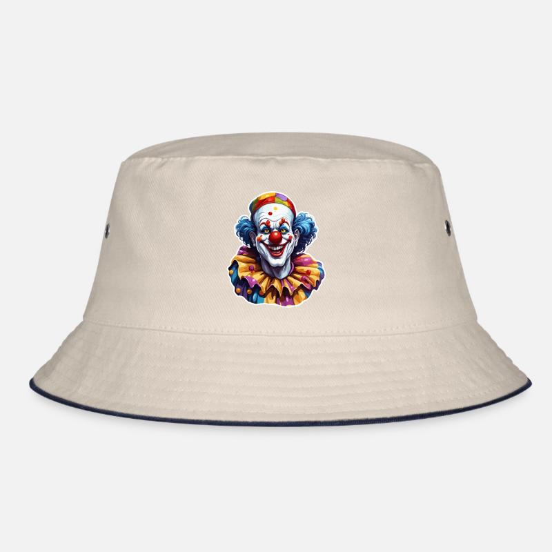 Clown / Circus / Carnival / Carnival / Playful Bucket Hat