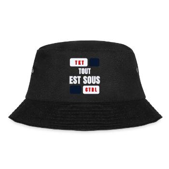 EVERYTHING UNDER CONTROL - Bucket Hat - black - Front - Lela (165cm)