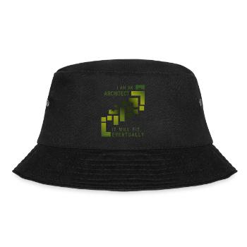 Architect - Bucket Hat - Schwarz - Vorne - Lela (165cm)