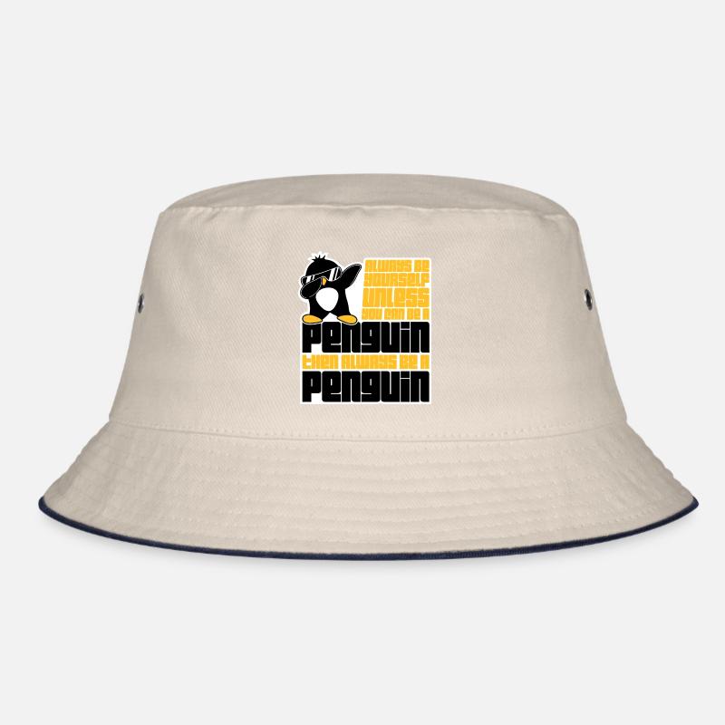 Sei immer du selbst, es sei denn, du kannst ein Pinguin sein Bucket Hat