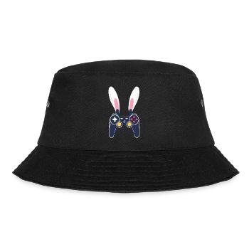 Lapin de Pâques Gamer & Gaming Streetwear Iconique - Bob - noir - Devant - Lela (165cm)