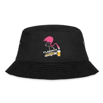 Flamingo Club - Bucket Hat - Schwarz - Vorne - Lela (165cm)