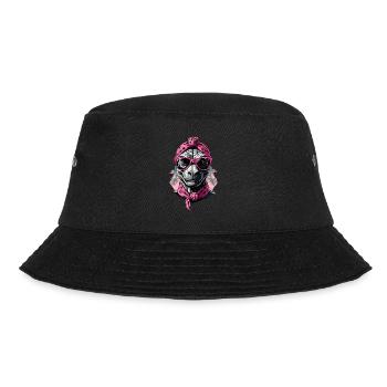 Funny Dinosaur Mom Mom Dinosaur Style - Bucket Hat - black - Front - Lela (165cm)