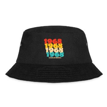 1968: Limited Edition - 56th Anniversary - Bucket Hat - black - Front - Lela (165cm)