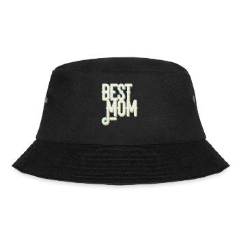 Best Mom Proud Mom Funny Mom Design - Bucket Hat - black - Front - Lela (165cm)