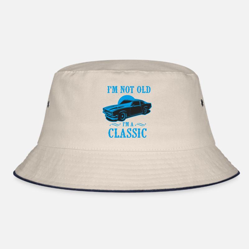 Ich bin nicht alt I M Ein klassisches Geburtstagsgeschenk Bucket Hat