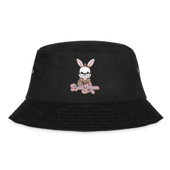 Mommy Bunny Cute Bunny Mom Cute Easter Bunny - Bucket Hat - black - Front - Lela (165cm)