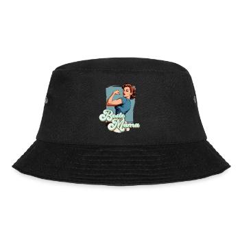 Best Mom Proud Mom Funny Mom Design - Bucket Hat - black - Front - Lela (165cm)