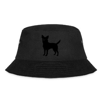 Chihuahua Dog - Bucket Hat - black - Front - Lela (165cm)