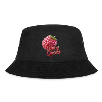 Saftige Königin - Bucket Hat - Schwarz - Vorne - Lela (165cm)