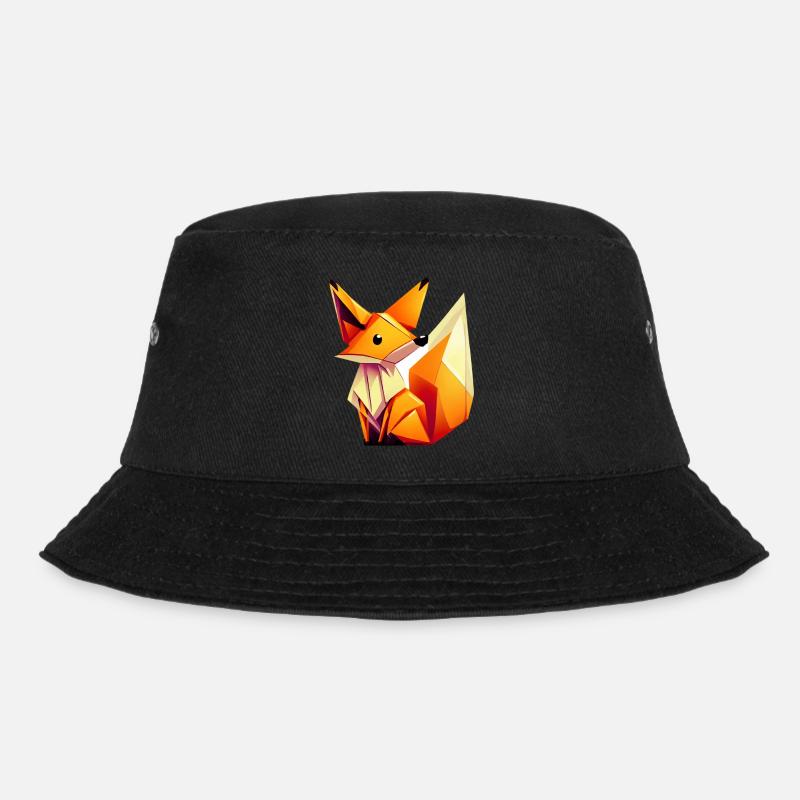 Fuchs - Bucket Hat - Schwarz