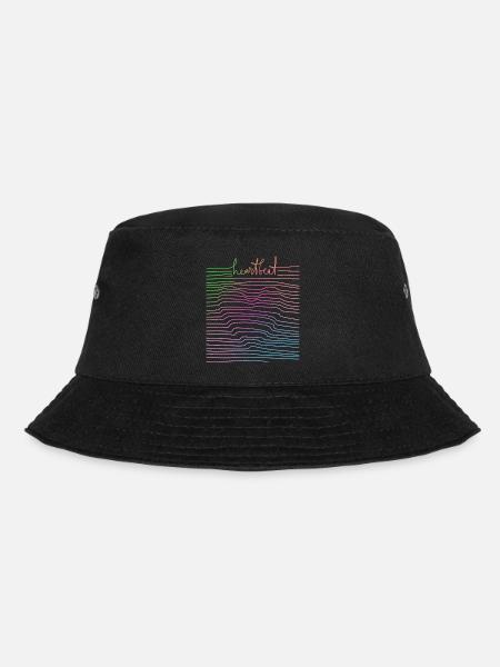 Heartbeat - Bucket Hat - Schwarz