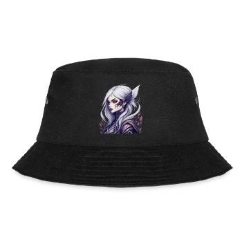 Gruseliges Halloween-partykostüm Vampir-lady - Bucket Hat - black - Front - Lela (165cm)