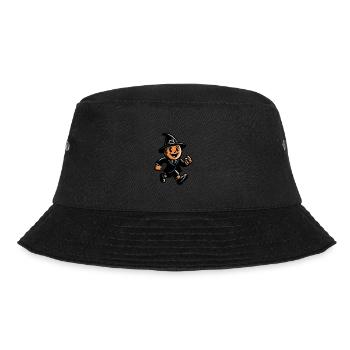 Retro Cartoon Witches Vintage Witches Design - Bucket Hat - black - Front - Lela (165cm)