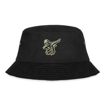 Dabbender Zombie Lustiges Dabbing Design Lustige - Bucket Hat - Schwarz - Vorne - Lela (165cm)