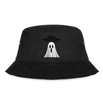 Funny saying: Something creepy in your pants - Bucket Hat - black - Front - Lela (165cm)