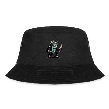 Scary Psycho Drinking Cup Drinks - Bucket Hat - black - Front - Lela (165cm)